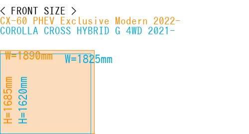 #CX-60 PHEV Exclusive Modern 2022- + COROLLA CROSS HYBRID G 4WD 2021-